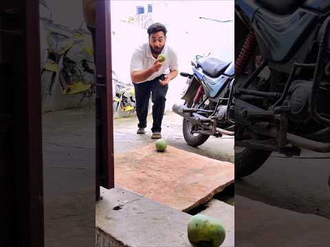 "Mango 🥭 Ke Chakkar Me Sonu Ko Laga Karara Jhatka ⚡😱" #shock #shorts