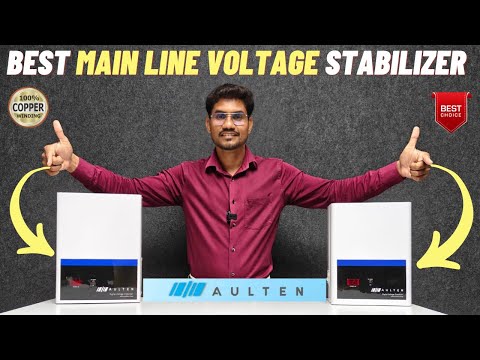 Best 5 KVA Main Line Voltage Stabilizer for Home | Ghar ke liye Stabilizer konsa lein | Aulten 5 KVA