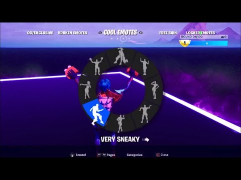 Fortnite All Emotes Map - vrogue.co