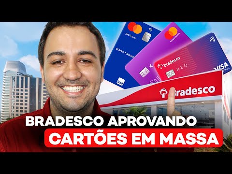 BRADESCO LIBERANDO EM MASSA CARTÕES COM LIMITE ATÉ 2 MIL? COMO CONSEGUIR?