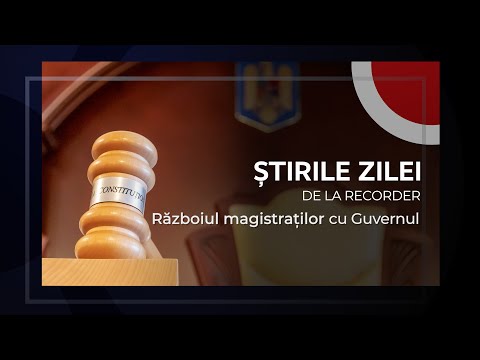 26 AUGUST 2025. Războiul magistraților cu Guvernul