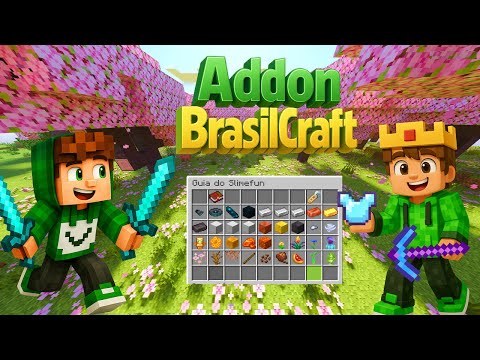 SERVIDOR MINECRAFT TUDO SOBRE ADDON BRASILCRAFT SLIMEFUN