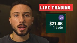 $21,750 Live Day Trading || STOP HUNT Setup