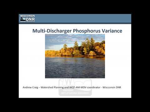 Wisconsin DNR Multi-discharge Phosphorus Variance Training