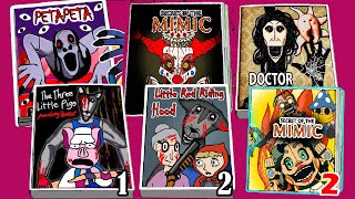 PETAPETA: Level 1-6 Horror Game Book 20| /Five Nights at Freddy's: Secret of the Mimic