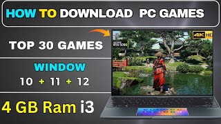 Top 30 Best Low Spec Pc Games For (i3 / 4GB RAM) 2025 with High End  i5