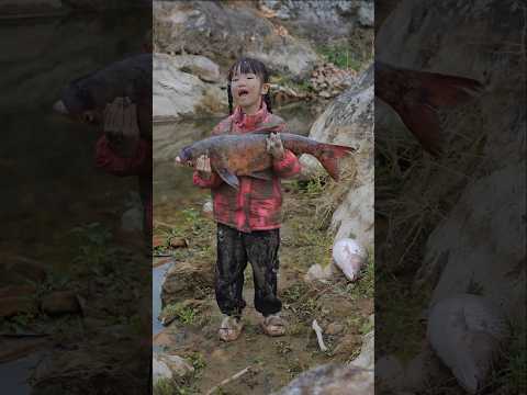 "स्वाद से भरी मांगुर मछली एक कौर में चुटकी हो गई दीवानी!"😋 #comedy #food