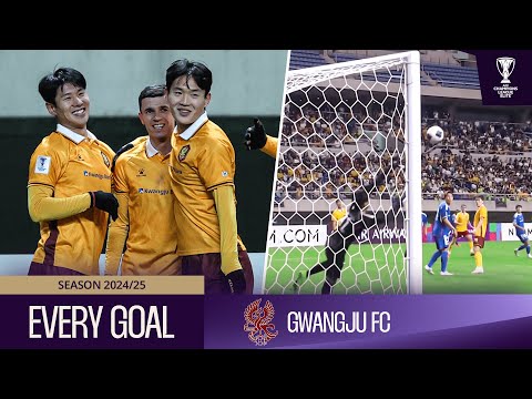 From debutants to quarter-finalists! 💪🇰🇷 Every Goal from Gwangju FC | ACL Elite™ 2024/25