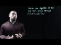 Equations of Lines: Writing and Graphing Techniques