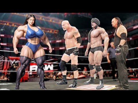 Ruby vs Dara Singh Goldberg Undertaker Match