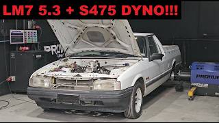 XG Ute EP55: 5.3/S475 Dyno