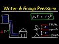 Fluid Pressure and Density Concepts