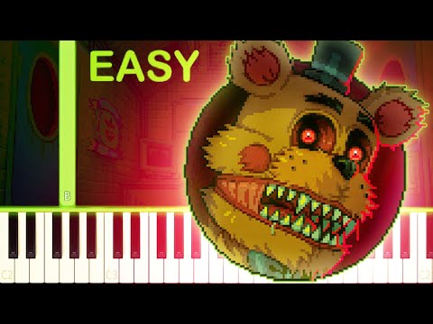 FNAF PROJECT BOX THEME - EASY Piano Tutorial