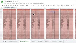 Budget Spreadsheet Walkthrough