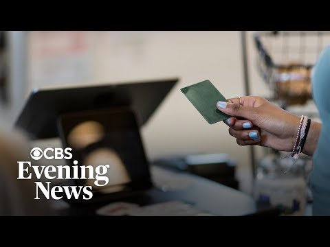YouTube video thumbnail: New Data Signals Tariff Turmoil's Effect on Consumer Spending