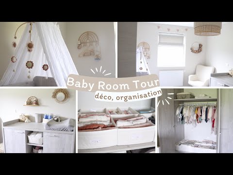 Chambre bébé 💭 room tour déco & organisation 👶🏻