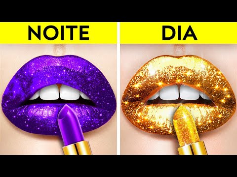 GAROTA DA NOITE vs. GAROTA DO DIA 🌙☀️ Quem Será a Rainha? Tipos de Alunos, por 123 GO