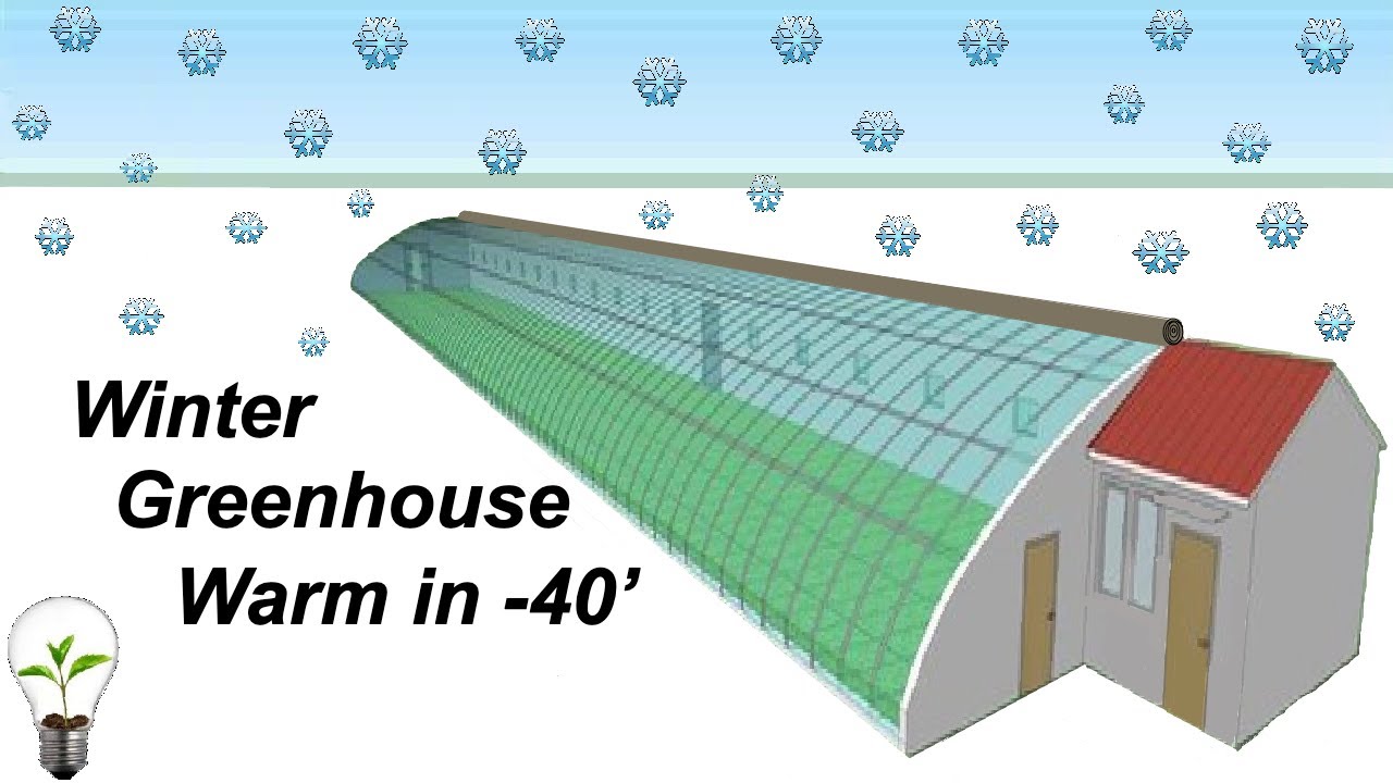 Ultimate Winter Greenhouse for -40°