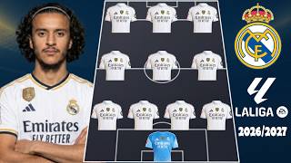 ✅ REAL MADRID'S POTENTIAL LINE-UP WITH AYYOUB BOUADDI 🔥 SEASON 2026/2027