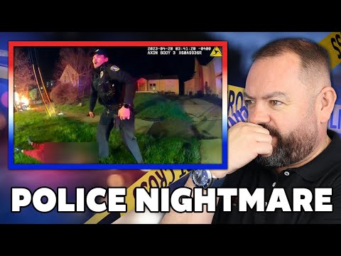 Car Crash Turns Into Officer's Worst Nightmare REACTION | OFFICE BLOKES REACT!!