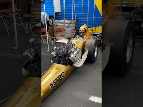 This “Astro” dragster is a piece of history!  #OldSchoolCool #AmericanMuscle #hypeengines
