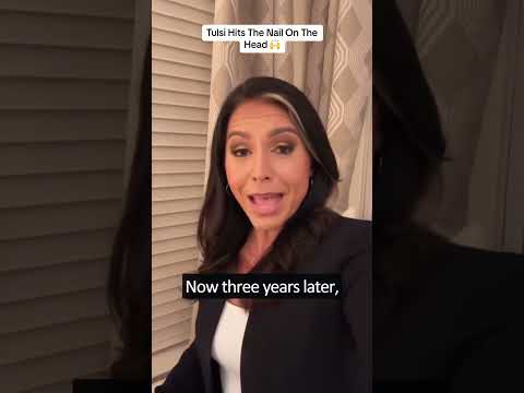 Tulsi Gabbard DESTROYS Joe Biden On His New Border Policy #shorts
