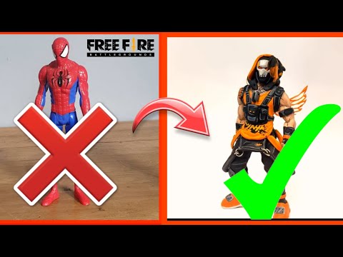 Spider man to FREE FIRE 🔥 Free fire Bundal in Real Life 😱 #Short #freefireshorts #freefirefacts