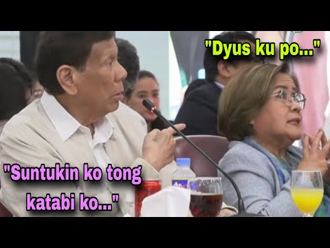 Leila De Lima, TAKOT na TAKOT ng Muntik MASUNTOK ni RODRIGO DUTERTE sa SENATE HEARING!