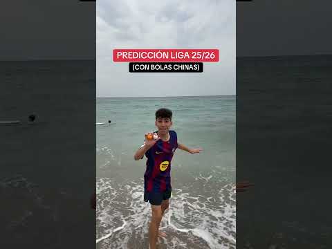 PREDIJE EL GANADOR DE LA LIGA. 25/26