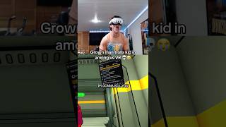Grown Man Trolls Kid in Among Us VR