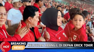 Lesti Kejora dan Billar Ajak Abang L Nonton Timnas di GBK, Tingkah Polosnya Menggemaskan.