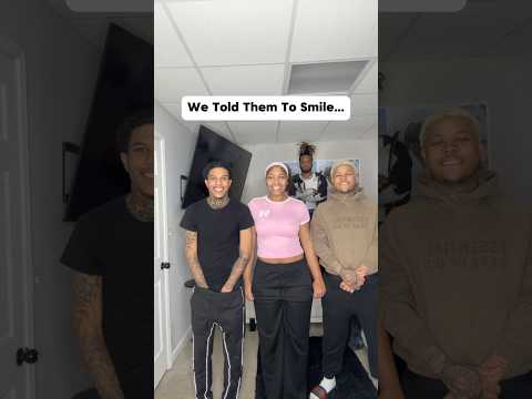 We told them to smile… 🤣 #shorts #couple #brother #prank #briaanddrew