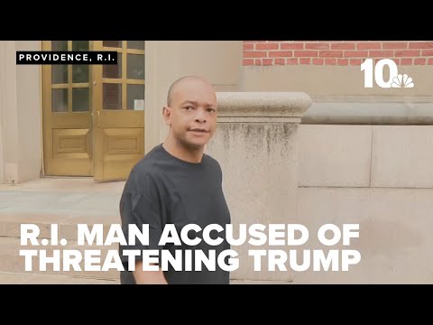YouTube video thumbnail: Rhode Island Man Accused of Threatening to Kill Trump, Administration Officials