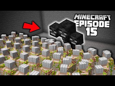100 IRON GOLEMS vs WITHER (in survival minecraft...)