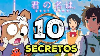 10 SECRETOS de KIMI NO NA WA ( YOUR NAME ) que NO CONOCÍAS 😱 ¡Detalles Ocultos y Secretos! ✅ 🔍