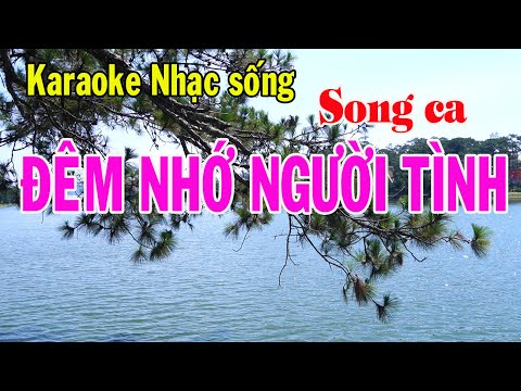 Karaoke ĐÊM NHỚ NGƯỜI TÌNH – SONG CA