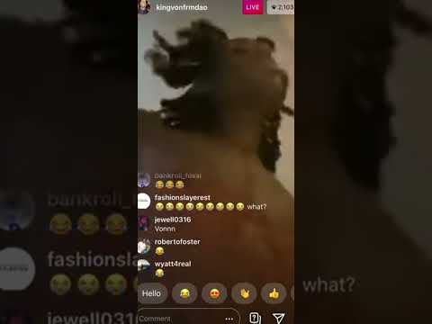 King Von goin in on Louie for his Hanes draws 🤣