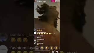 King Von goin in on Louie for his Hanes draws 🤣