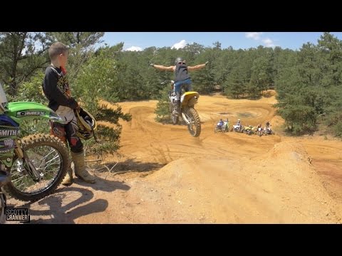 DIRT BIKE SUICIDE DROP!