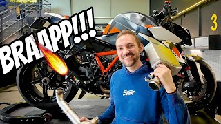 Maintenant la KTM fait un Vrai Son !!!