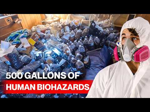 Cleaning up 500 Gallons of Human Fluids | Full Home Transformation |