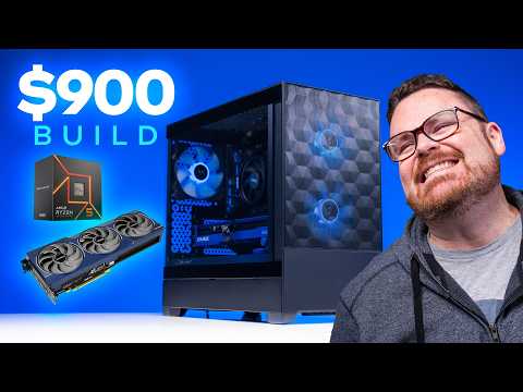 $900 Gaming PC Build That Runs EVERYTHING! AMD Ryzen 5 7600 + Intel Arc B580 Titan OC