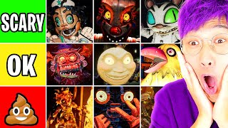 FNAF SECRET OF THE MIMIC - ALL MONSTERS & ALL JUMPSCARES! (LANKYBOX REACTION!)