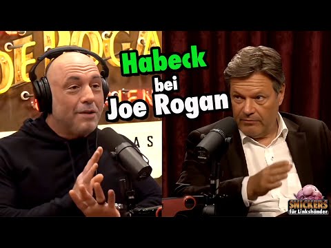 Habeck eskaliert bei Joe Rogan #satire