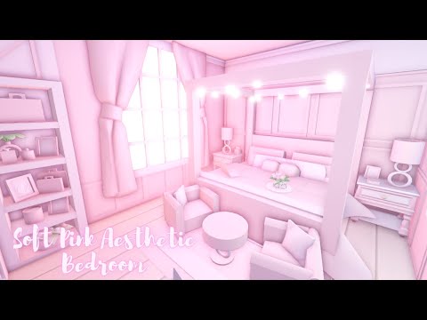 Soft Pink Aesthetic Tiny Home Bedroom | Roblox Adopt Me