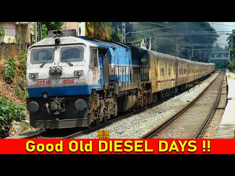 GOOD OLD DIESEL DAYS !! CHAMARAJANAGAR TUMKUR PASSENGER | Indian Railways