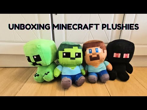 Unboxing Another Cute Minecraft Plushie