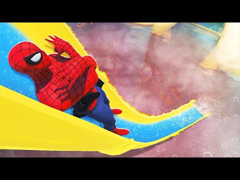 DEADLY Slide Into Boiling Water - Bonelab VR Mods
