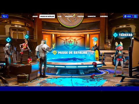 OFICIAL! PRIMEIRA VISÃO do FORTNITE REMIX CAPÍTULO 2! (NOVO LOBBY, PASSE DE BATALHA, MAPAS, ARMAS)