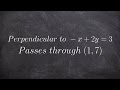 Understanding Perpendicular Lines and Slopes